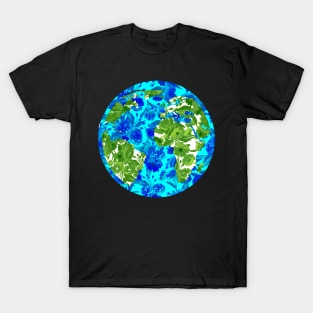 The Earth Laugh In Flowers Cool Watercolor For Plant Lovers T-Shirt